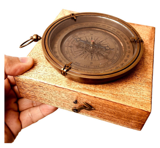 Achieving True North with aladean: #1 Brass Compass Supplier to USA and UK