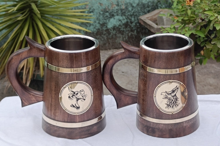 Wooden Mugs & Cups