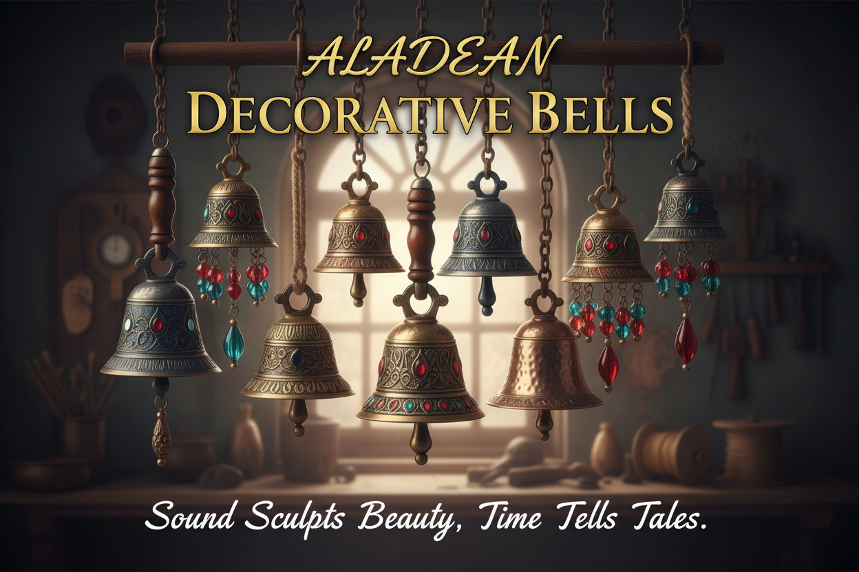 bell　CDまとめ売り Decorative Bells Rustic | Christmas Cowbell Wind Chimes Ship Bells