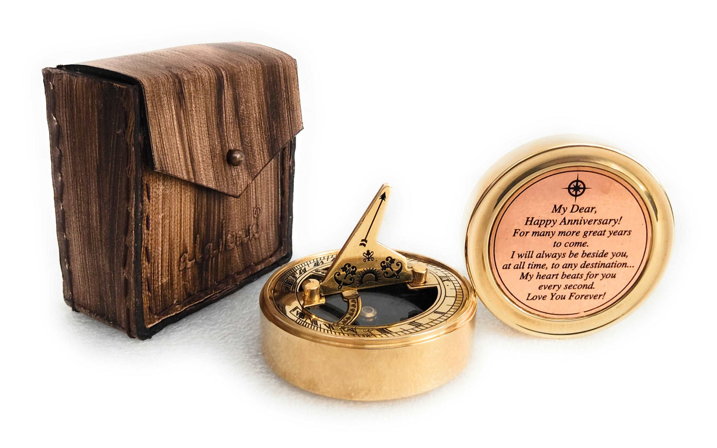 Brass sundial compass manufacturer