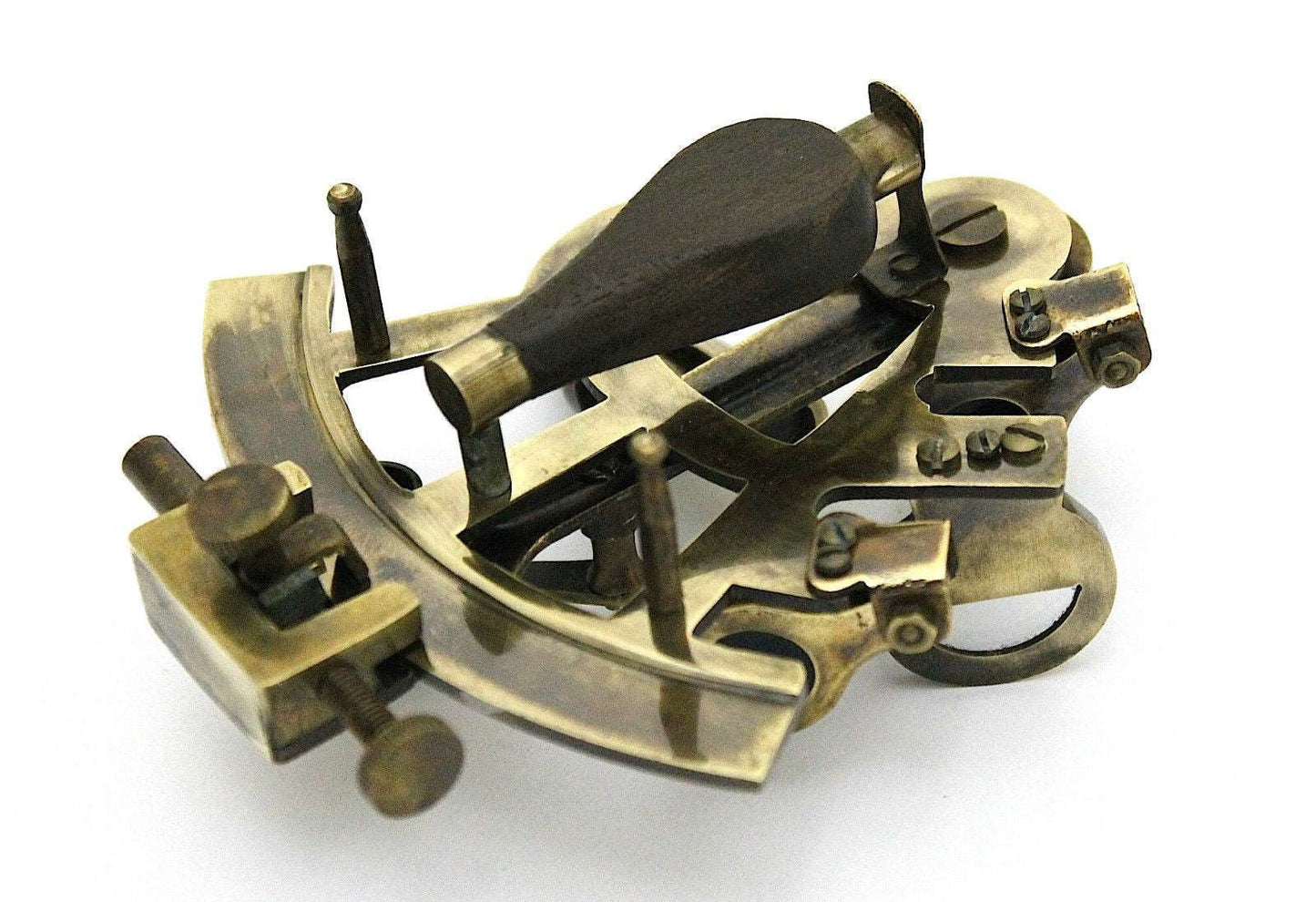 Brass Marine Sextant - Kelvin & Hughes London 1917