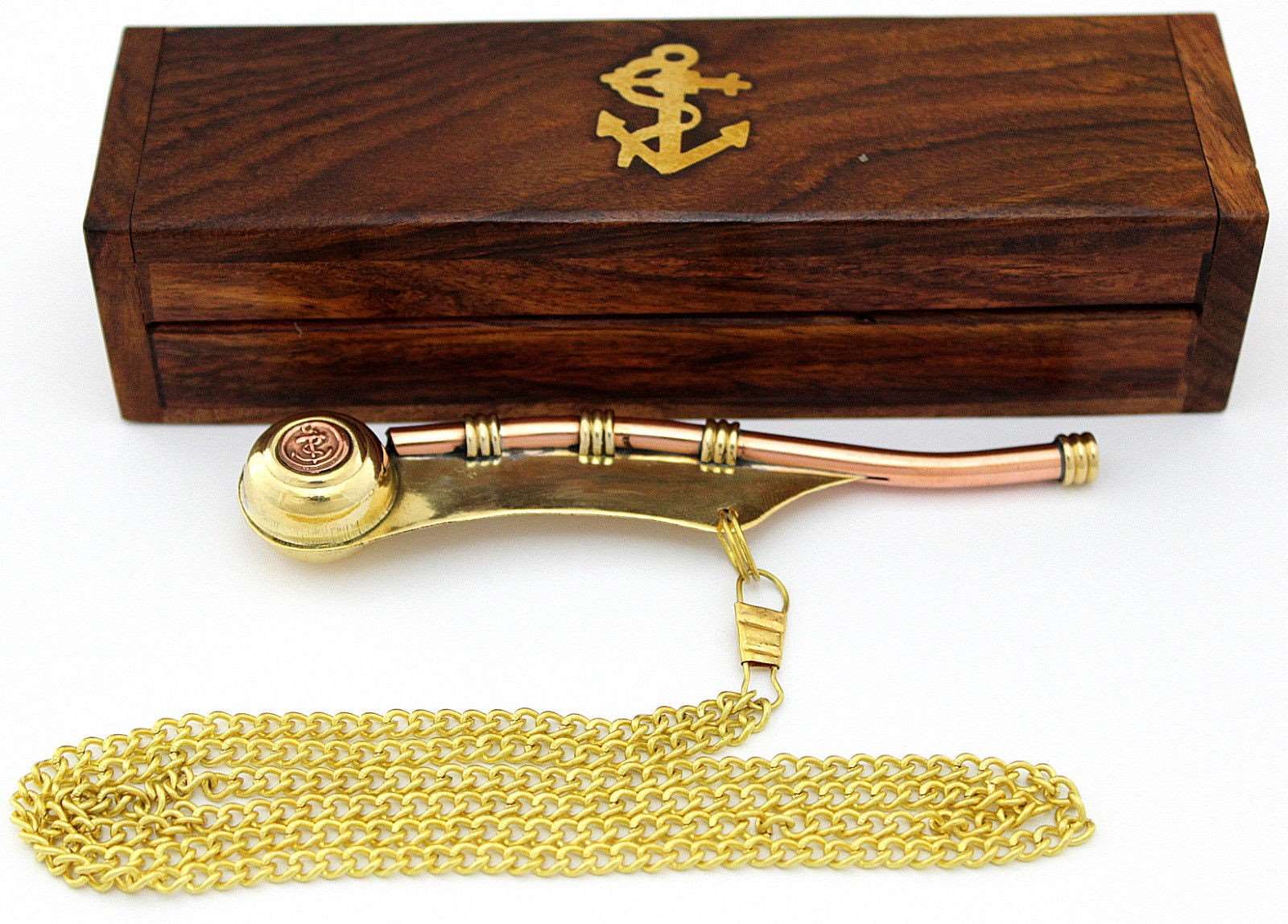 Bosun's pipe - Boatswain's Whistle Copper & Brass