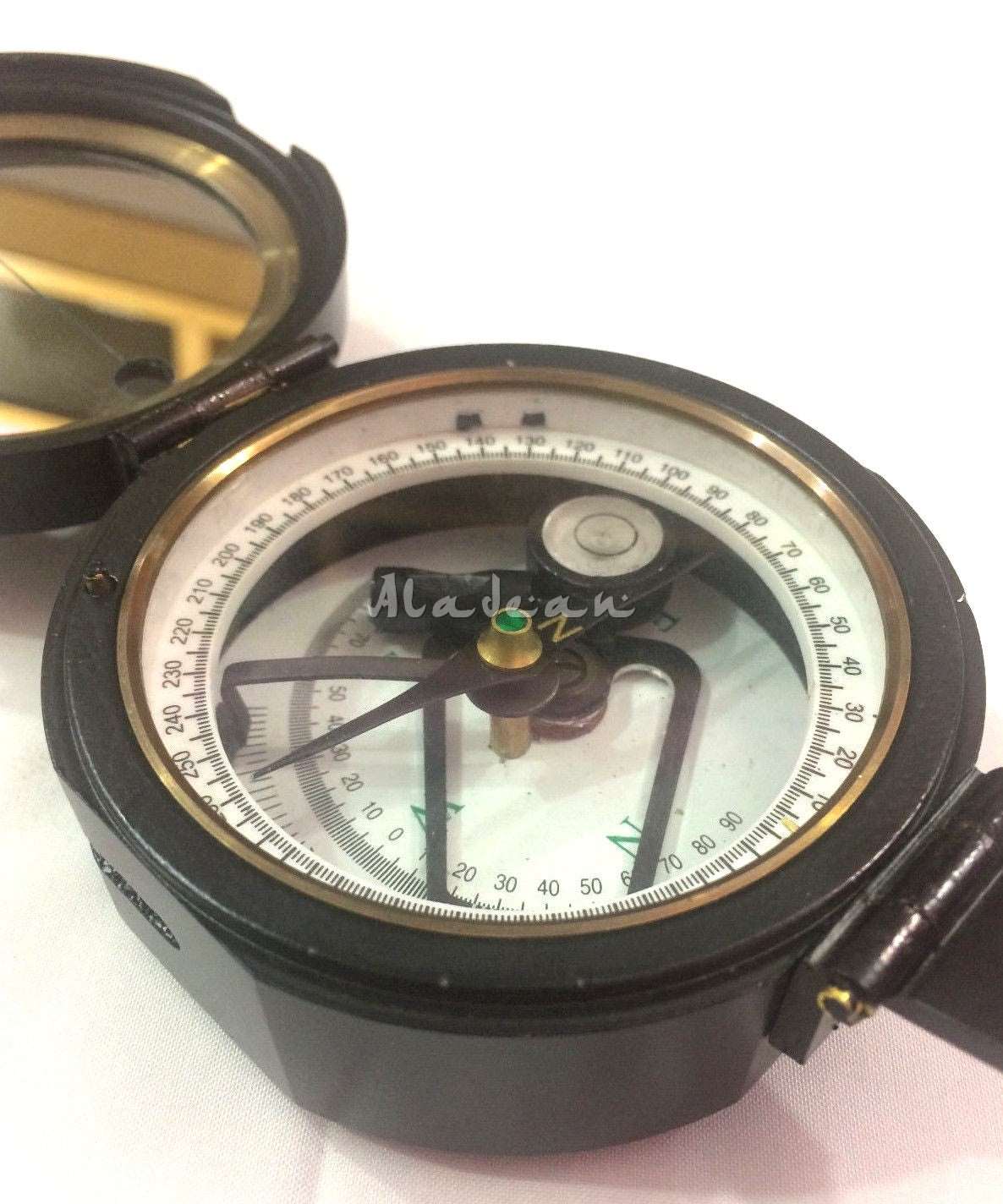Brass Brunton compass