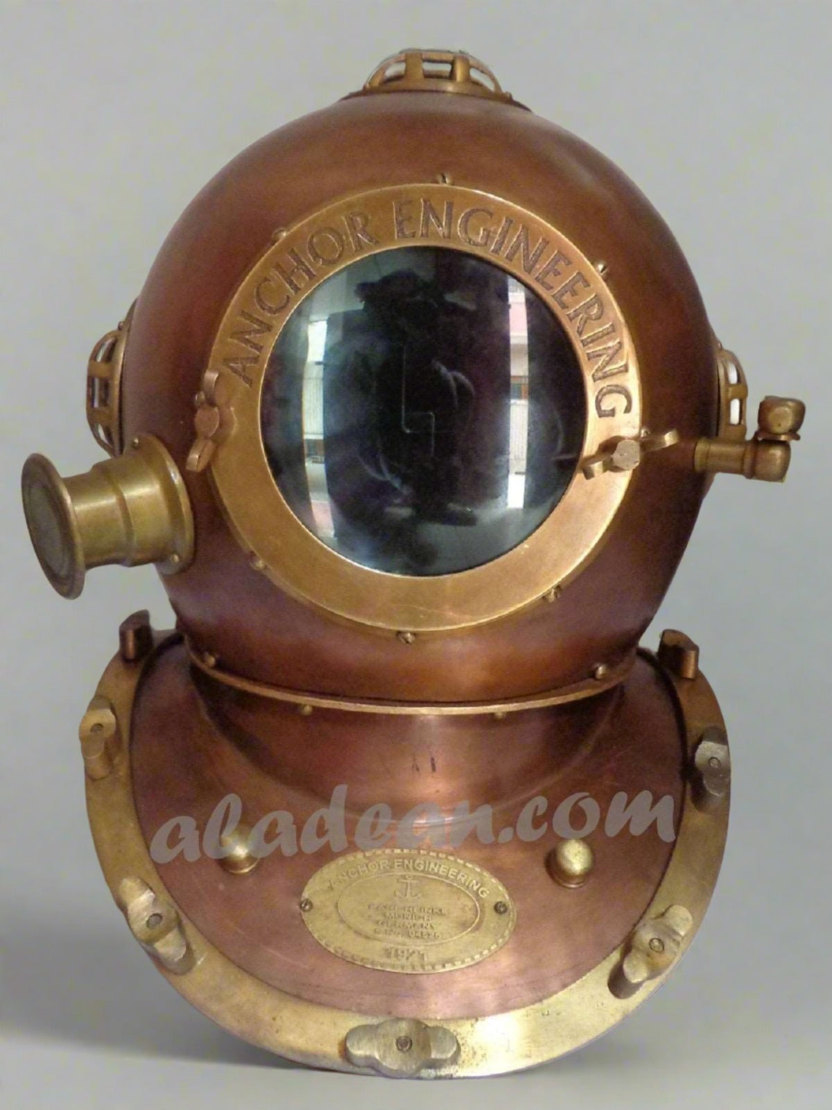 Antique Brass Copper Diving Helmet
