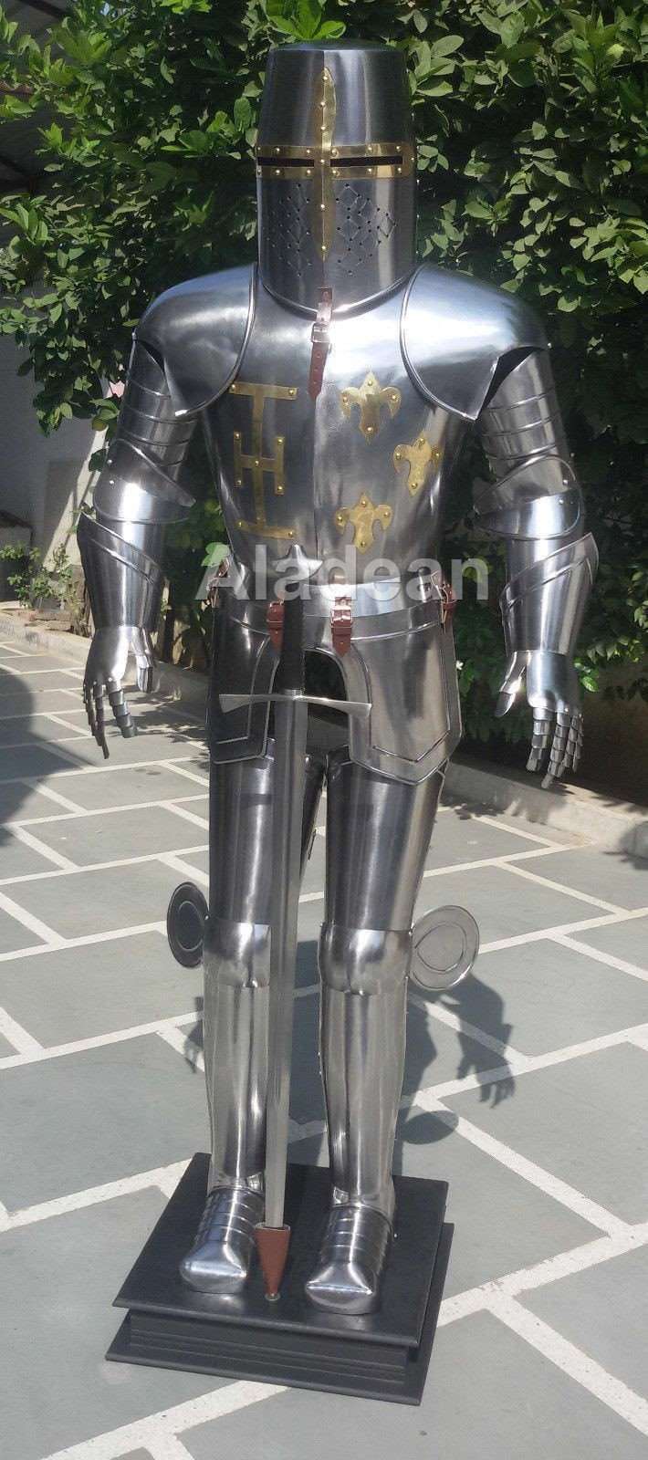 Medieval Crusader Suit of Armor - Armour