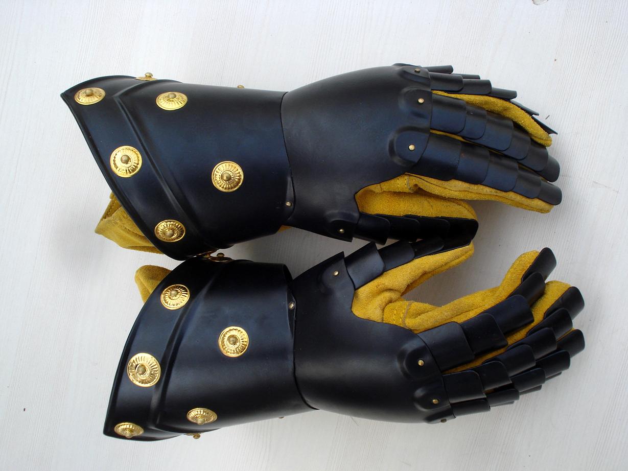 Gantelets d'armure médiévale Gants de guerrier