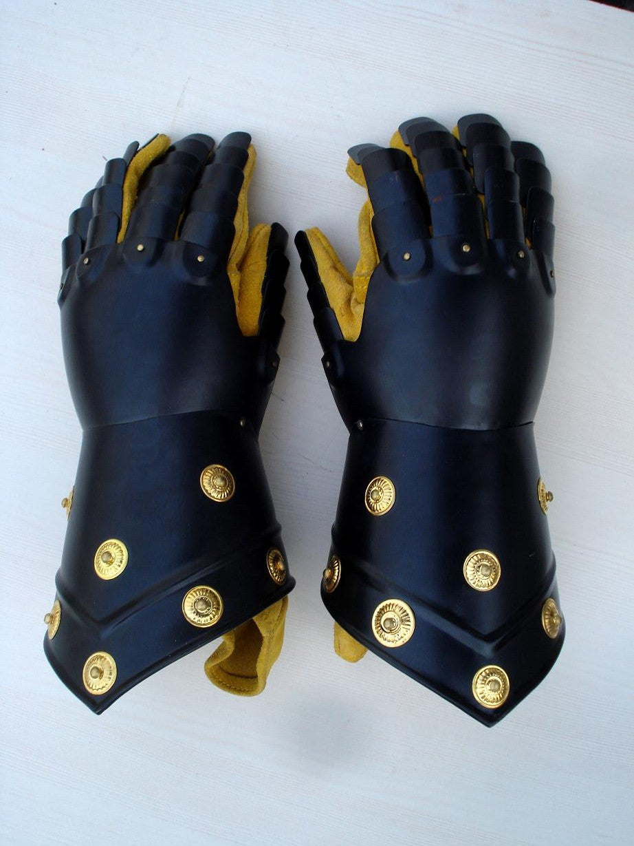 Medieval Armour Gauntlets Warrior Gloves