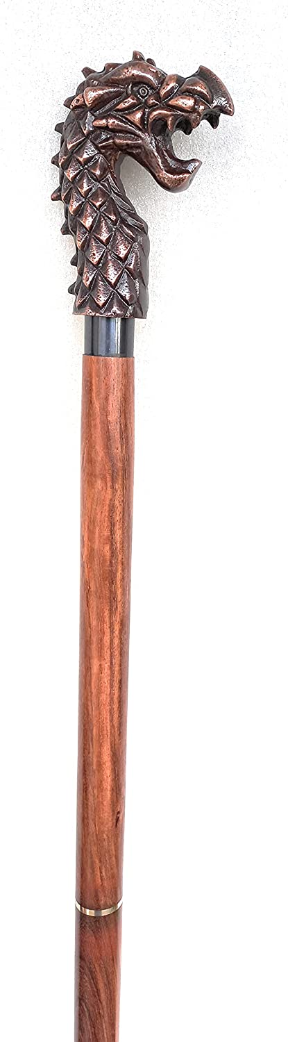 Dragon Handle Walking Cane Stick