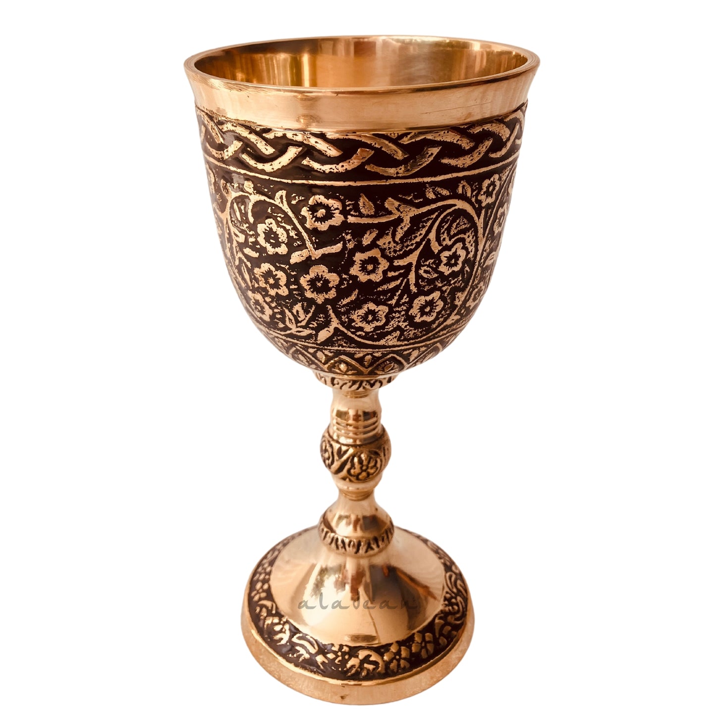 Medieval Goblet Czar's Vintage Chalice Brass Wine Cup