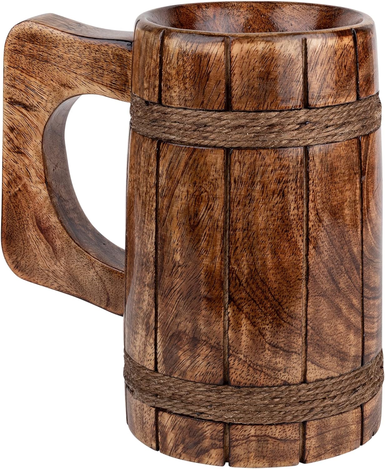 Nordische Holzbecher Humpenbecher