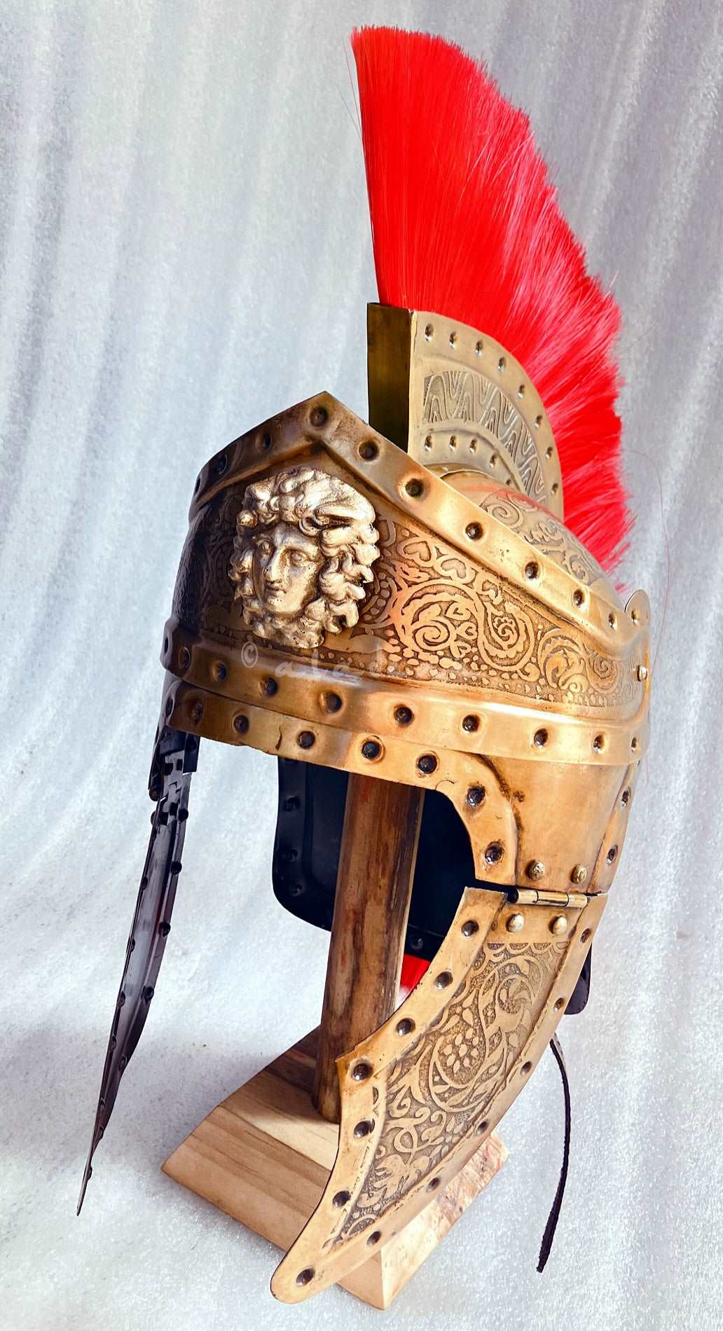 Medieval Armor Helmet of Royal Roman King Army Praetorian Guard Roman Helmet