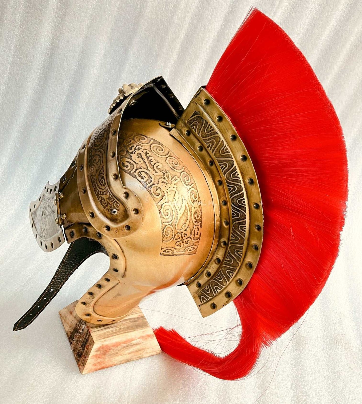 Medieval Armor Helmet of Royal Roman King Army Praetorian Guard Roman Helmet