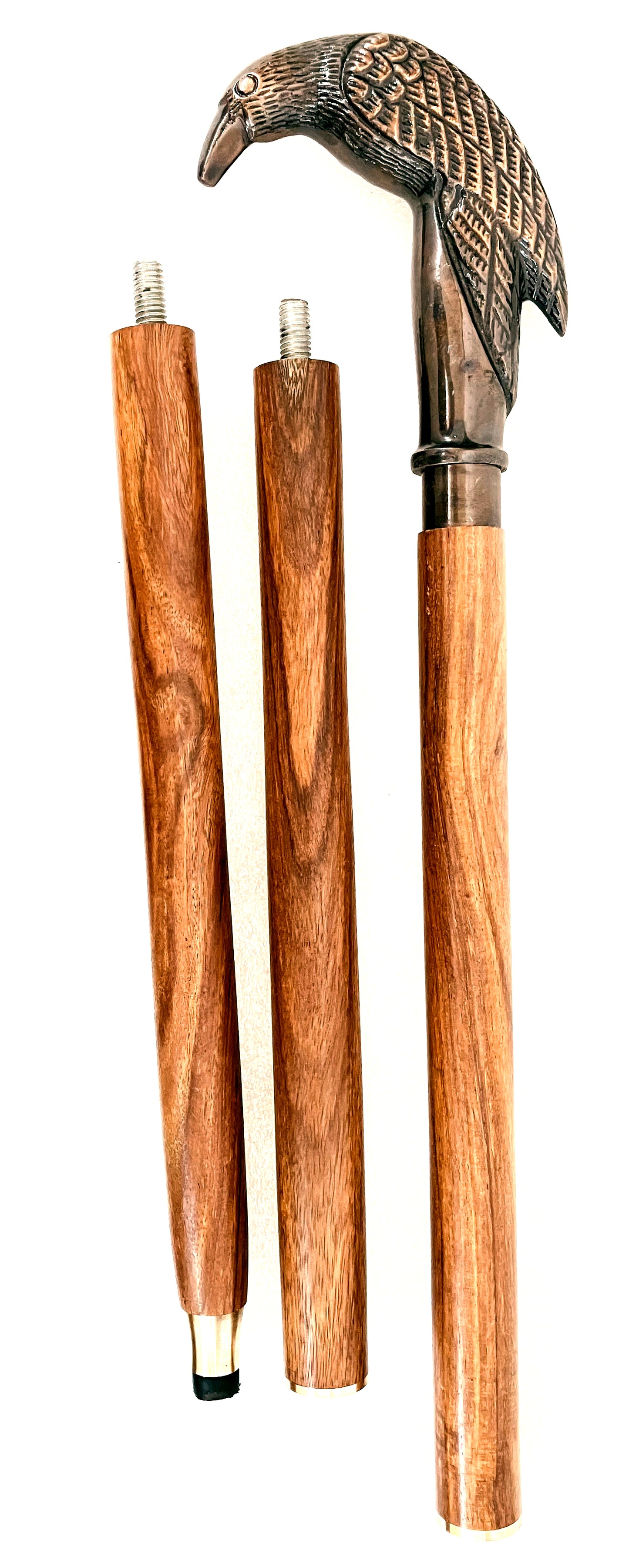 Raven Handle Walking Cane for Stylish Men Women