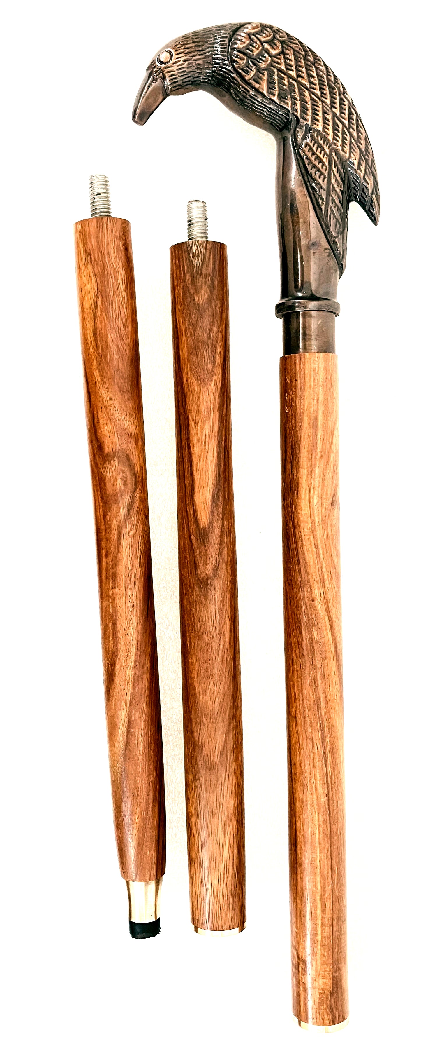 Raven Handle Walking Cane Stick