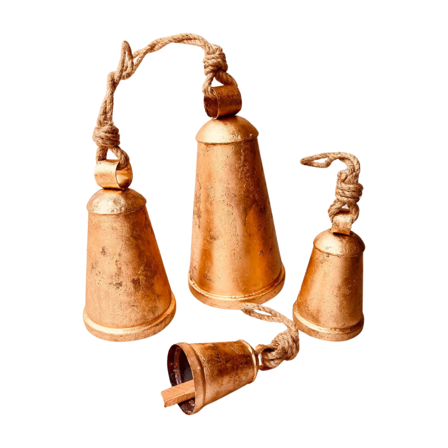 decorative christmas bells set