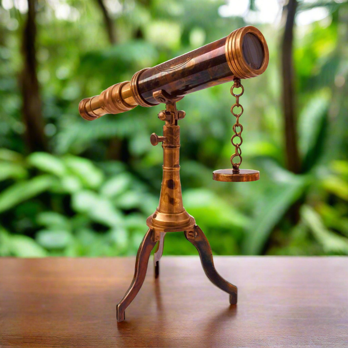 spyglass brass telescope for unique table top decorative gift
