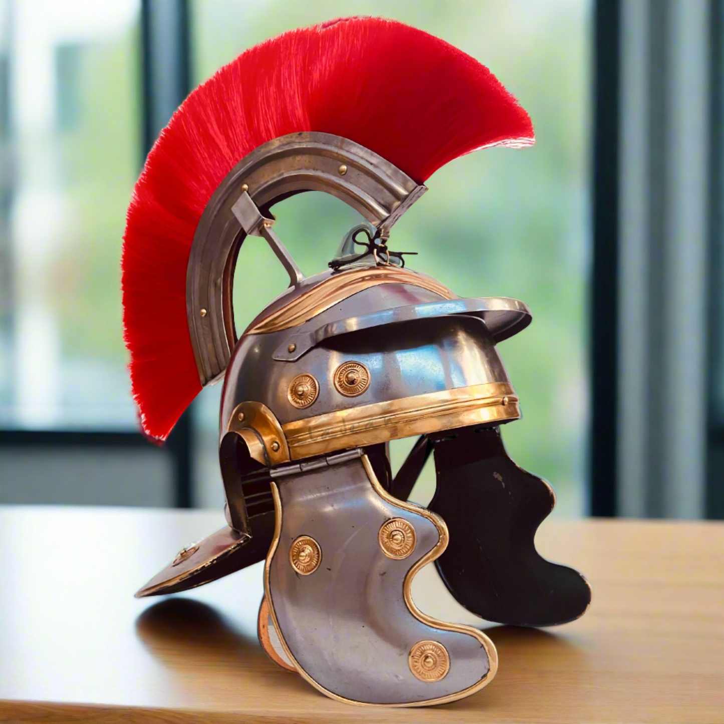 Helm der römischen Centurionen, kaiserliche römische Rüstung, gallisch