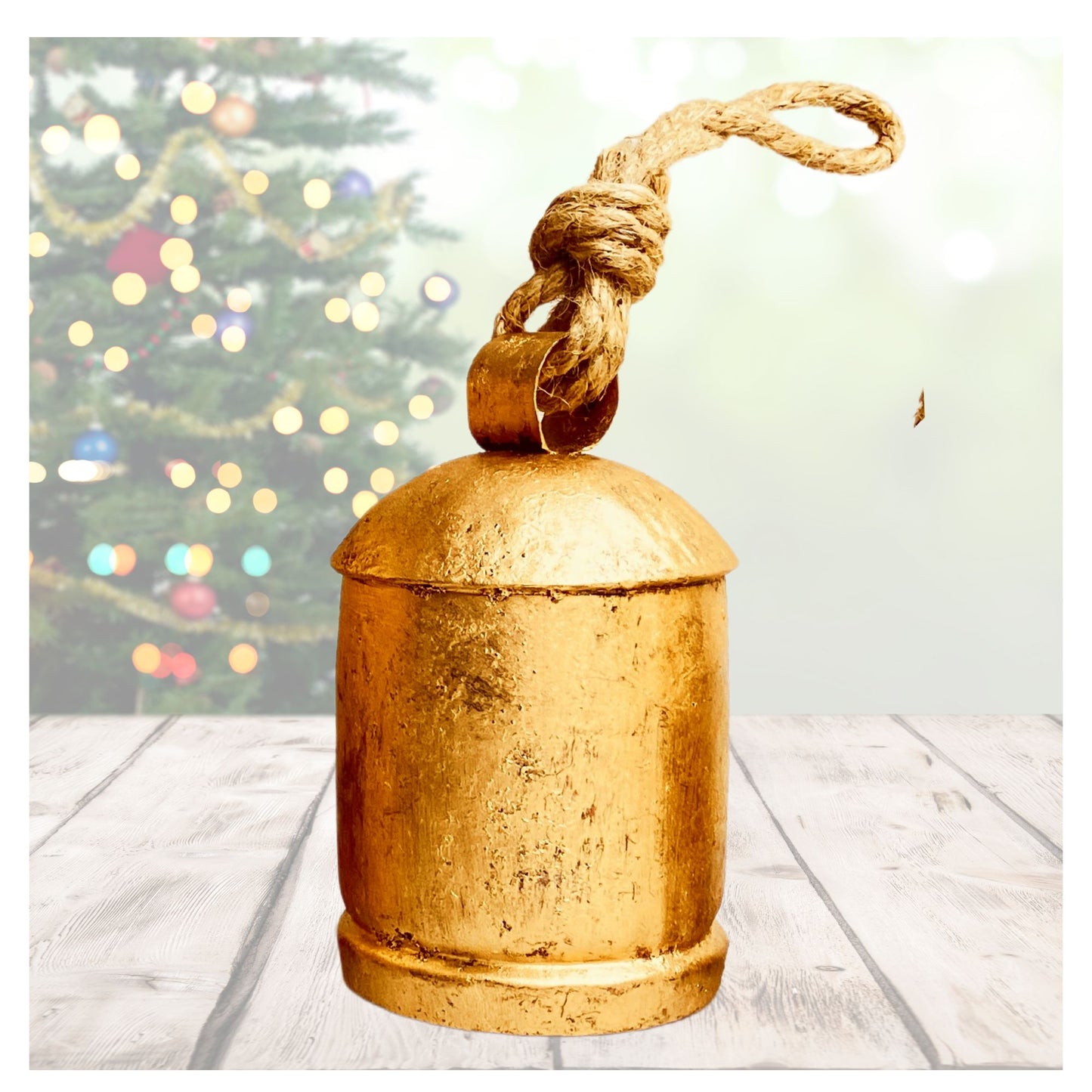 Rustic Decorative Bells Harmony Cow Bell (4-inch)