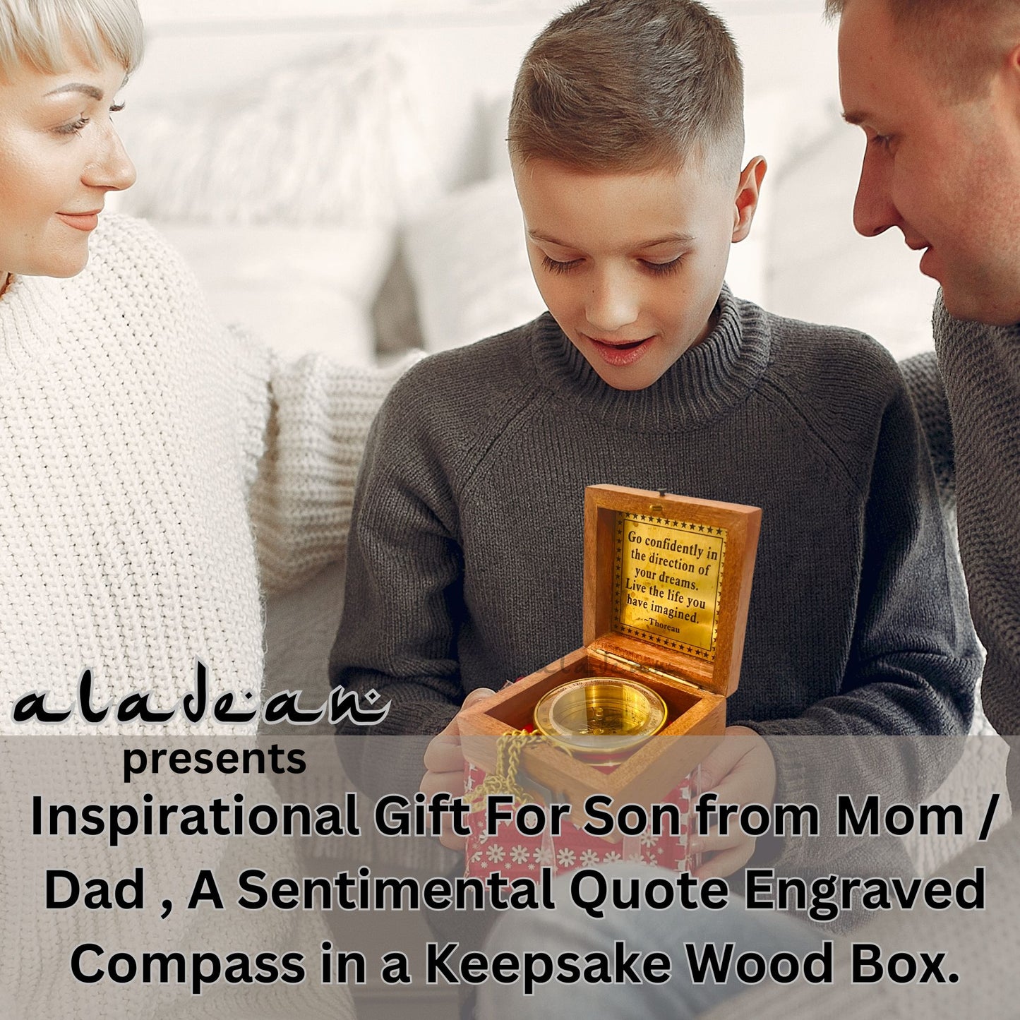 Dream Navigator's Compass - Personalized Inspirational Gift for Life's Milestones