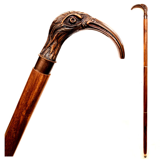 Gehstock mit Flemingo-Griff