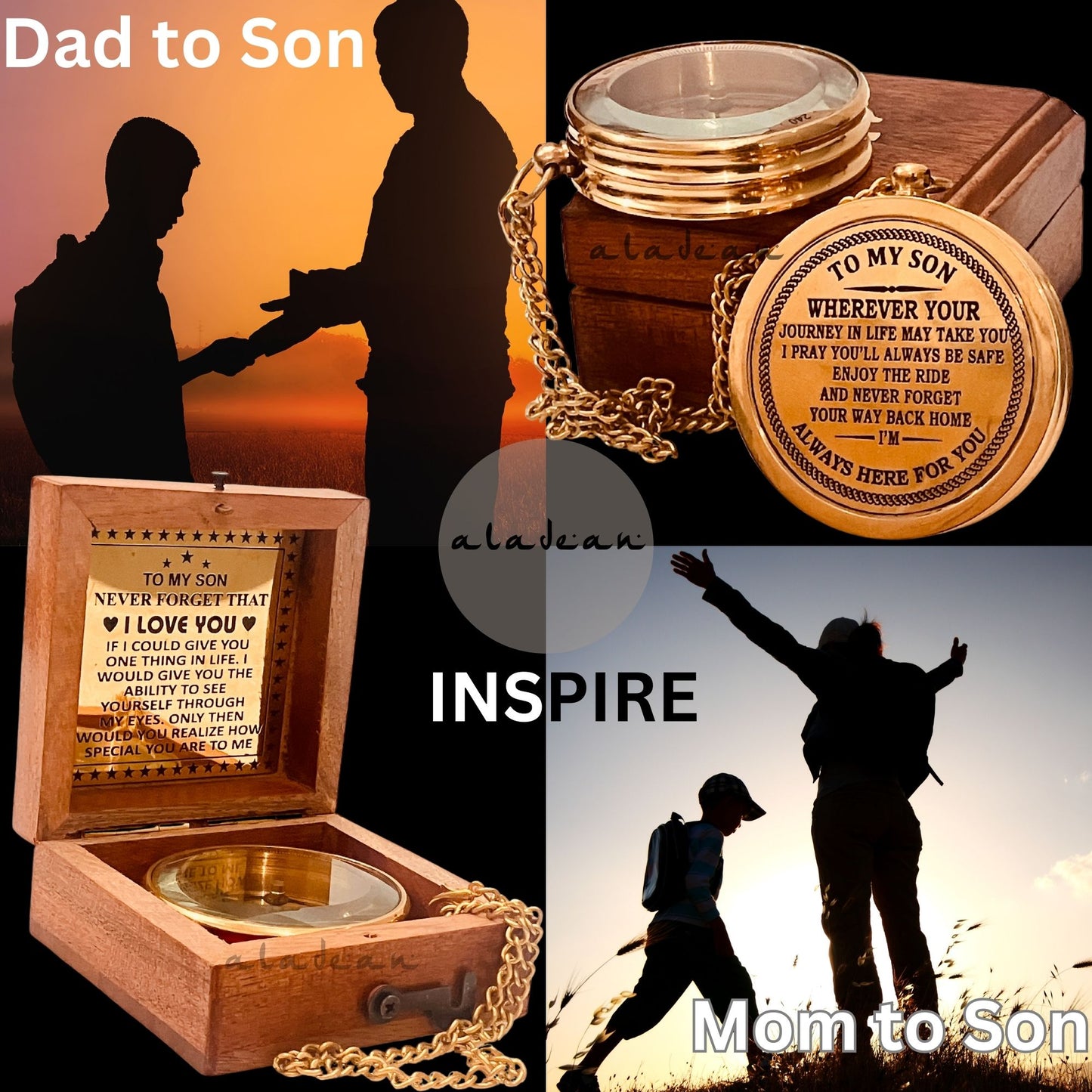 Inspirational Gft for son from father mother in usa uk europe