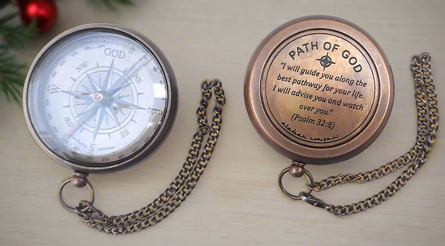 Best Christian Gift - Path of God compass by aladean