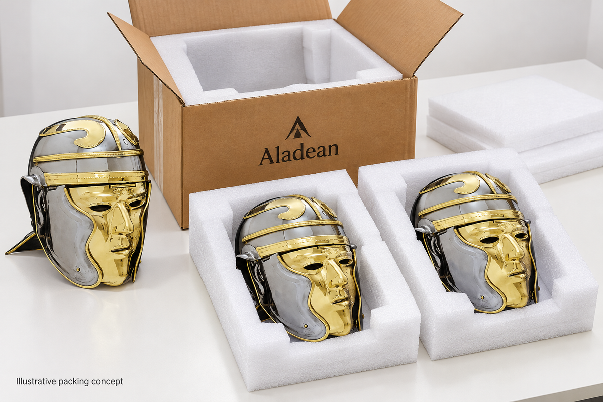 Illustrative helmet packing concept