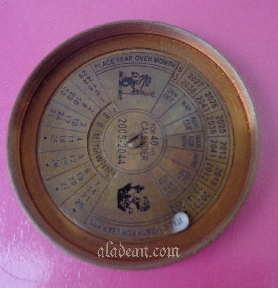 Anchor Calender Compass