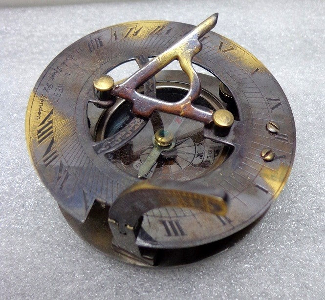 Antique Sundial Compass