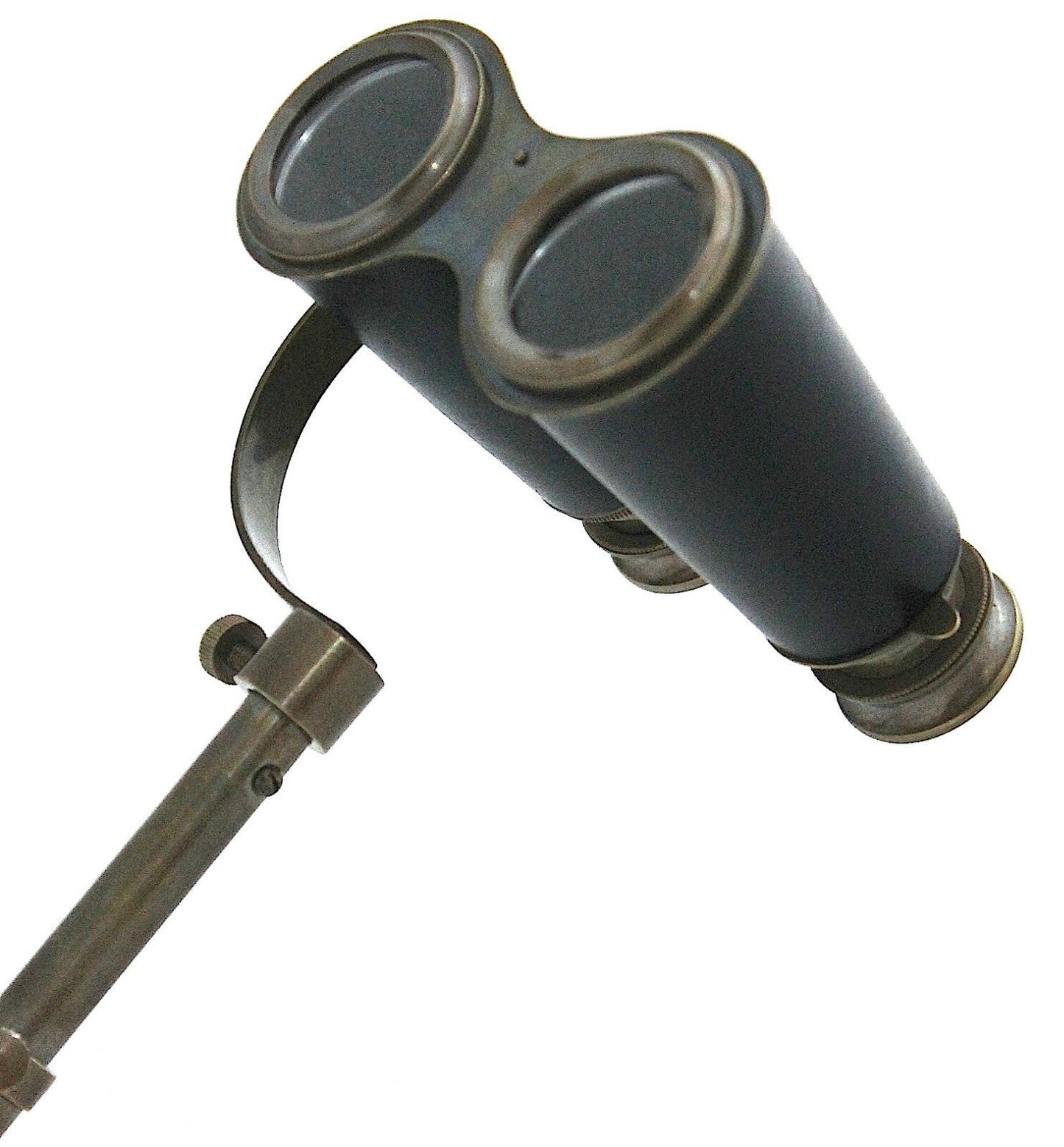 Antikes Messing-Fernglas auf Stativ