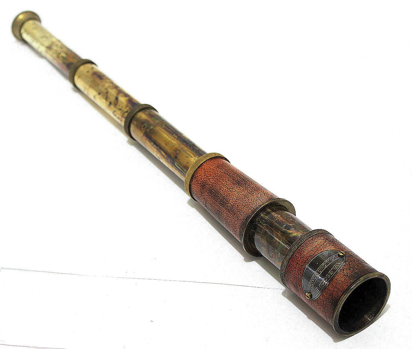 Vintage Brass Telescope 16" - Dollond London Spyglass