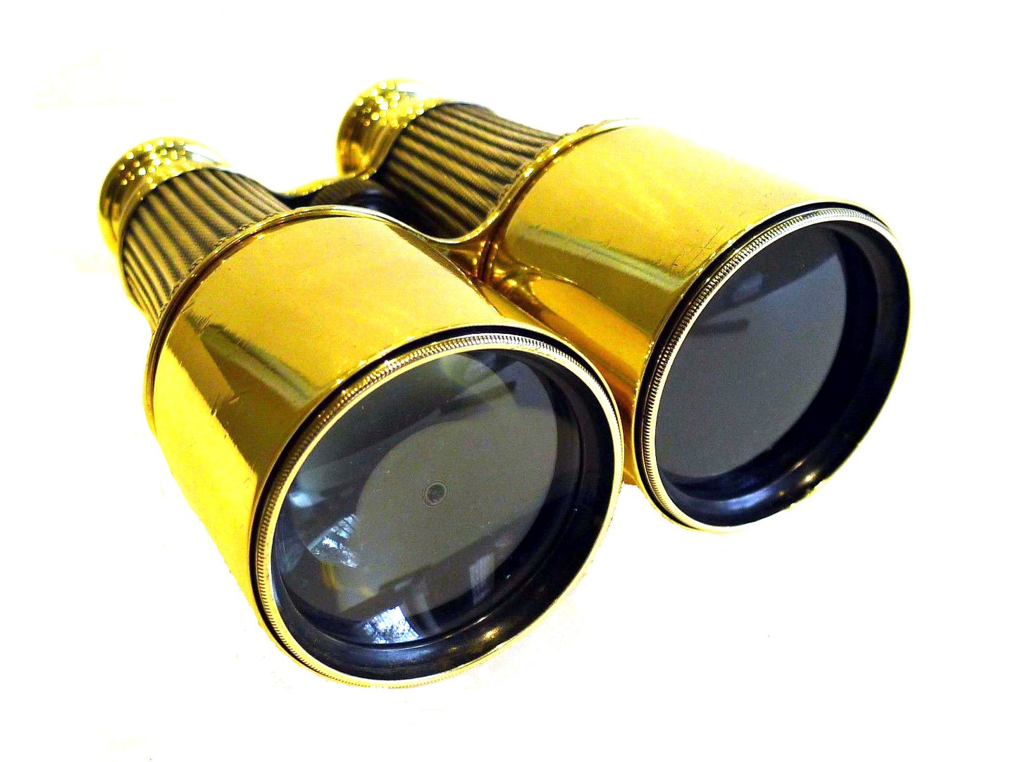 Antique English Brass Binoculars