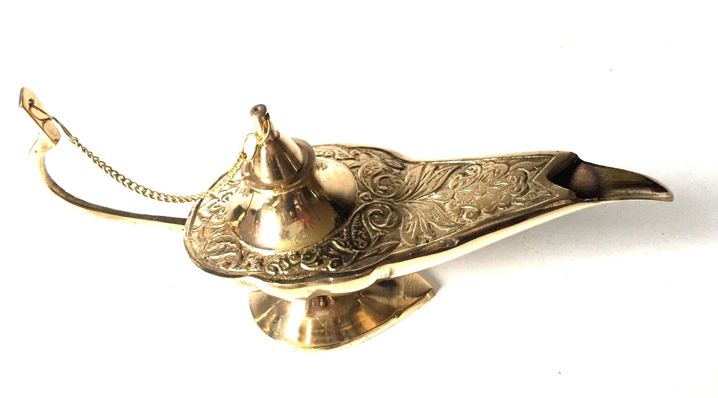 Aladin Genie Lampe Messinghandwerk - Aladean