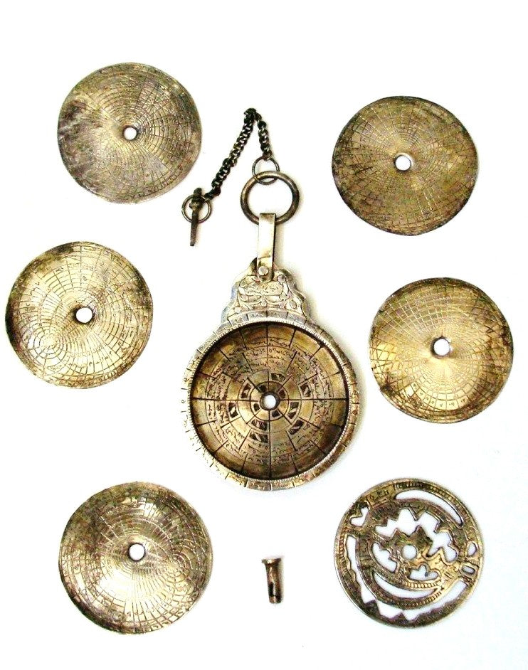 Antique Brass Astrolabe