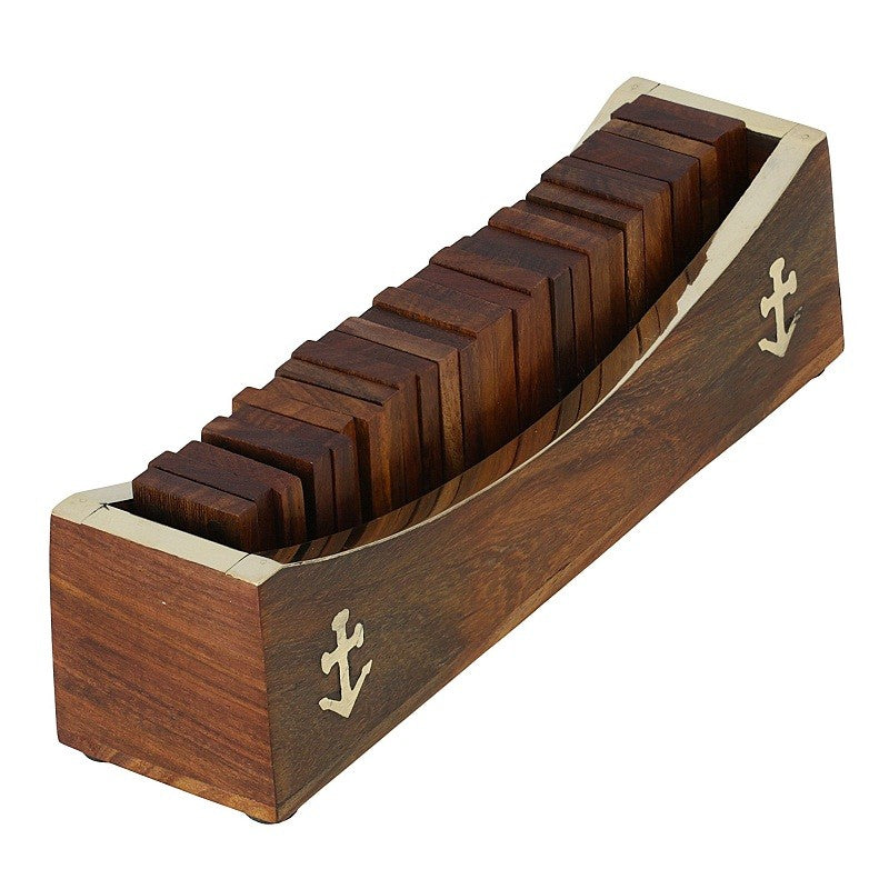 Wooden Domino Game Puzzle