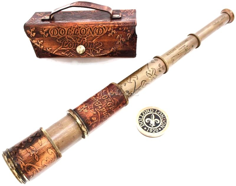 Free Vintage Nautical Telescope Image - Vintage, Telescope, Exploration | Download At