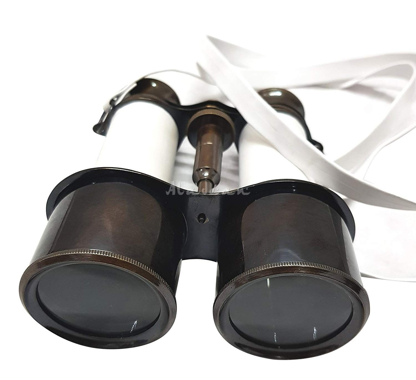 Brass Binocular With Royal Leather Case