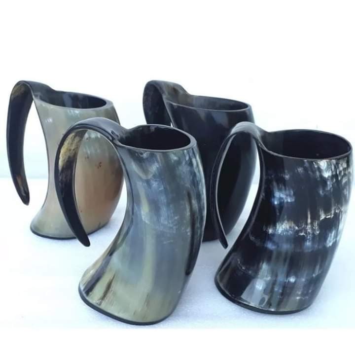 Drinking Horn Tankard Beer Mug