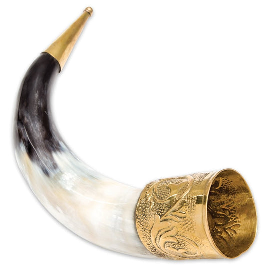 Viking Chief Drinking Horn