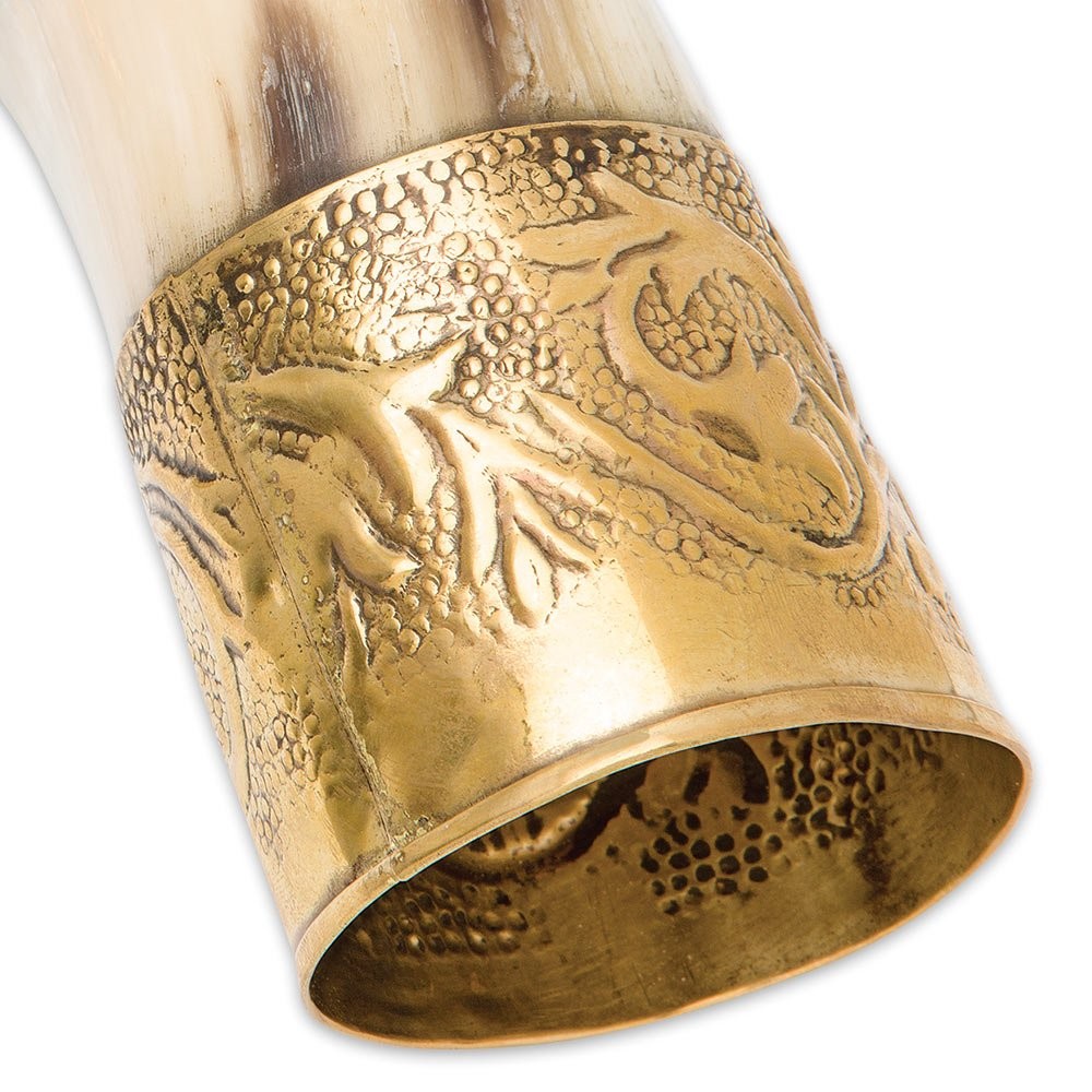 Viking Chief Drinking Horn