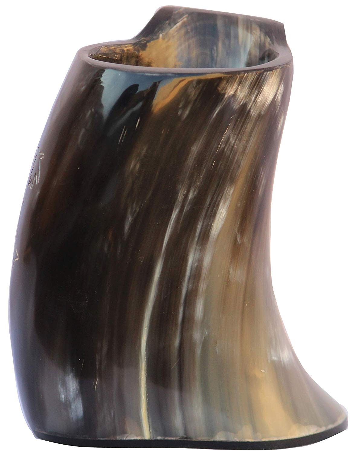 Viking Drinking Horn Beer Mug Ale mead Cup 100 % Natural Horn Tankard 10oz