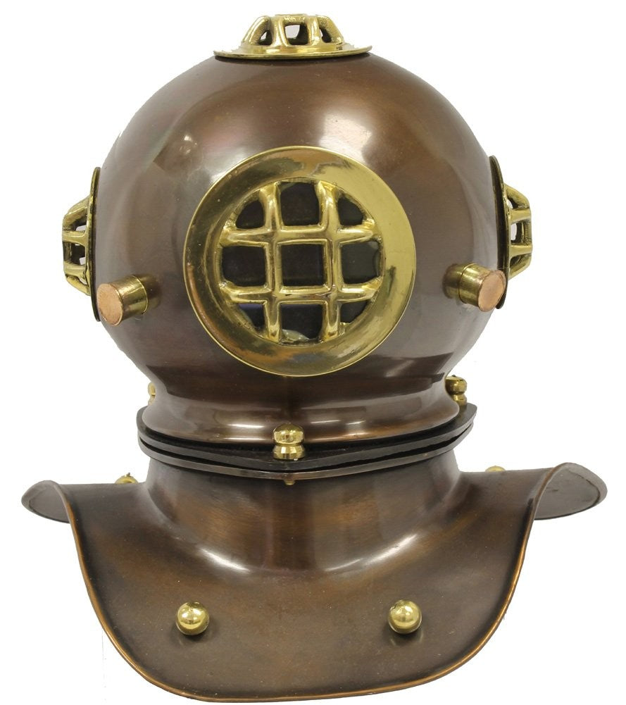 8" Taucherhelm aus Messing