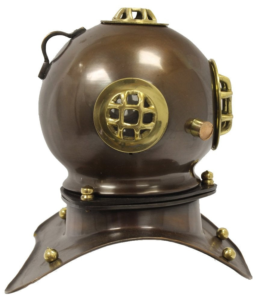 8" Taucherhelm aus Messing