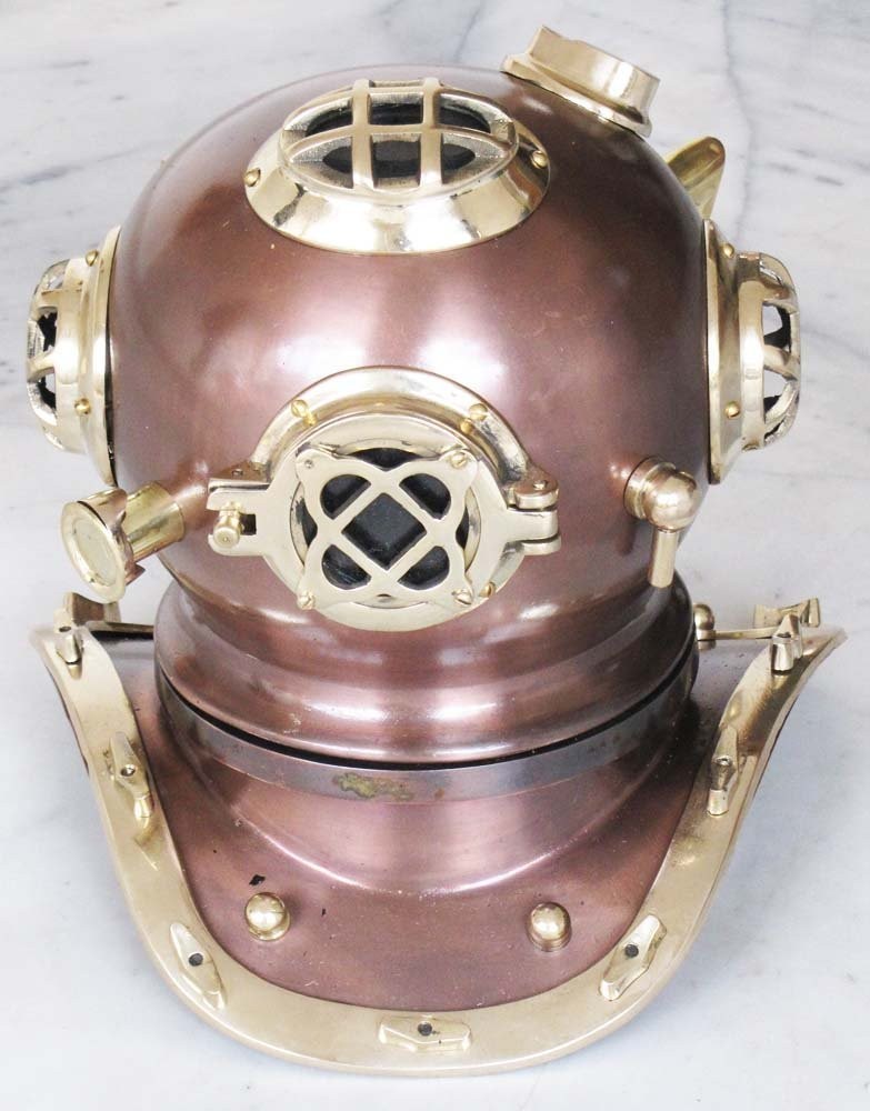 Messing-Desktop-Taucherhelm