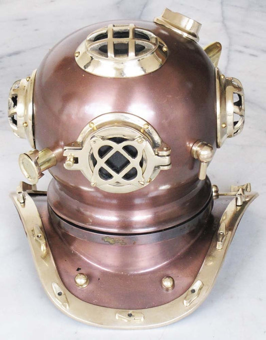 Casque de plongée de bureau en laiton