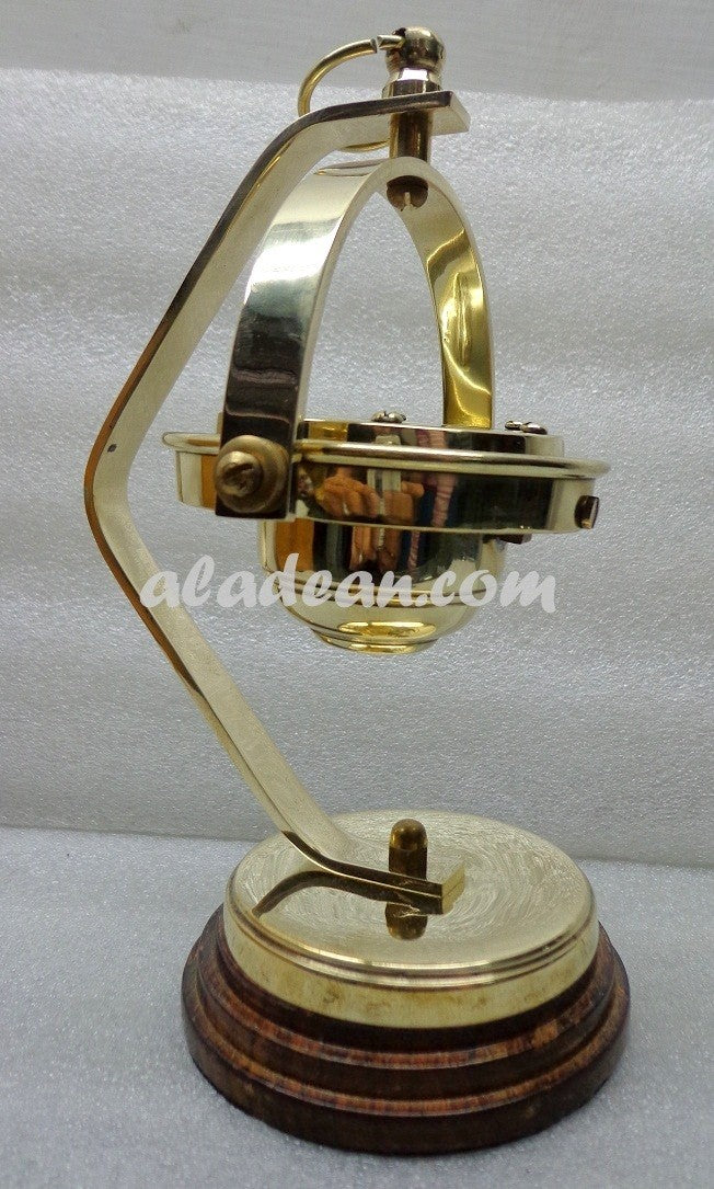 Brass Hanging Compass