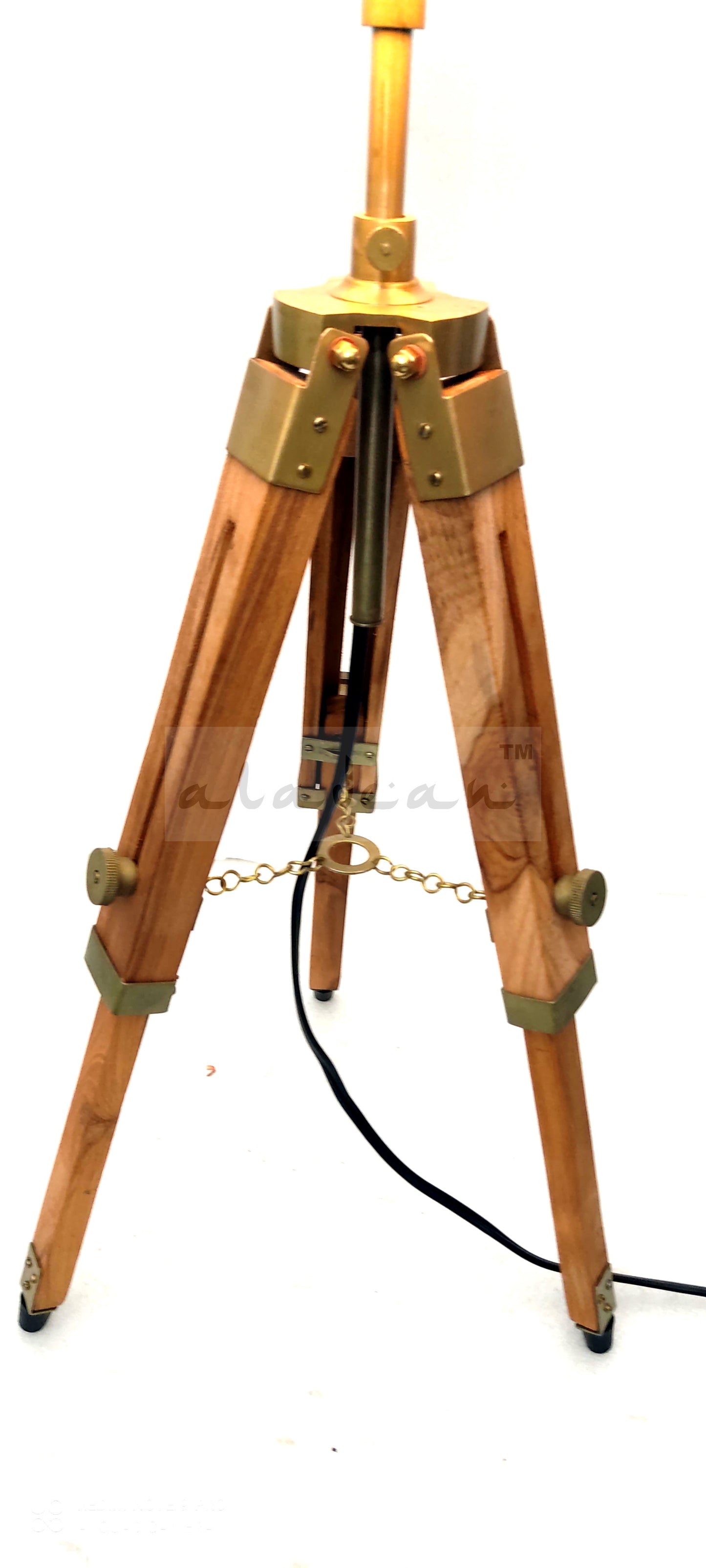Vintage Tischlampenschirm 35" Stativ Stehlampe