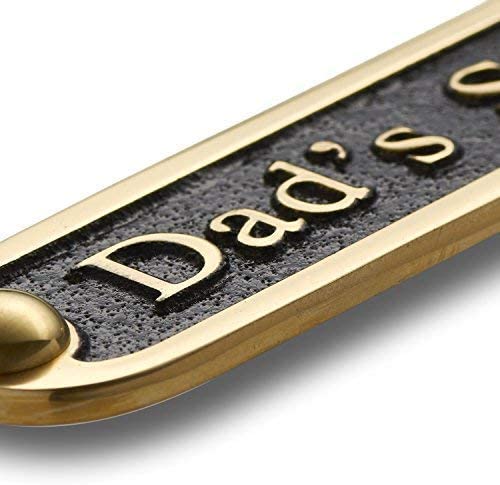 Plaque de plaque en laiton personnalisée Logo de texte gravé personnalisé