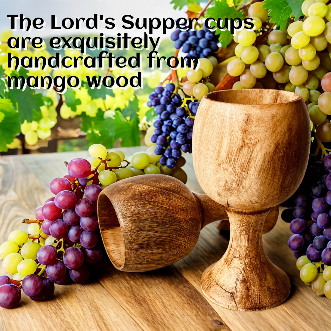 The Relevance of Handmade Wooden Communion Cups in Christianity