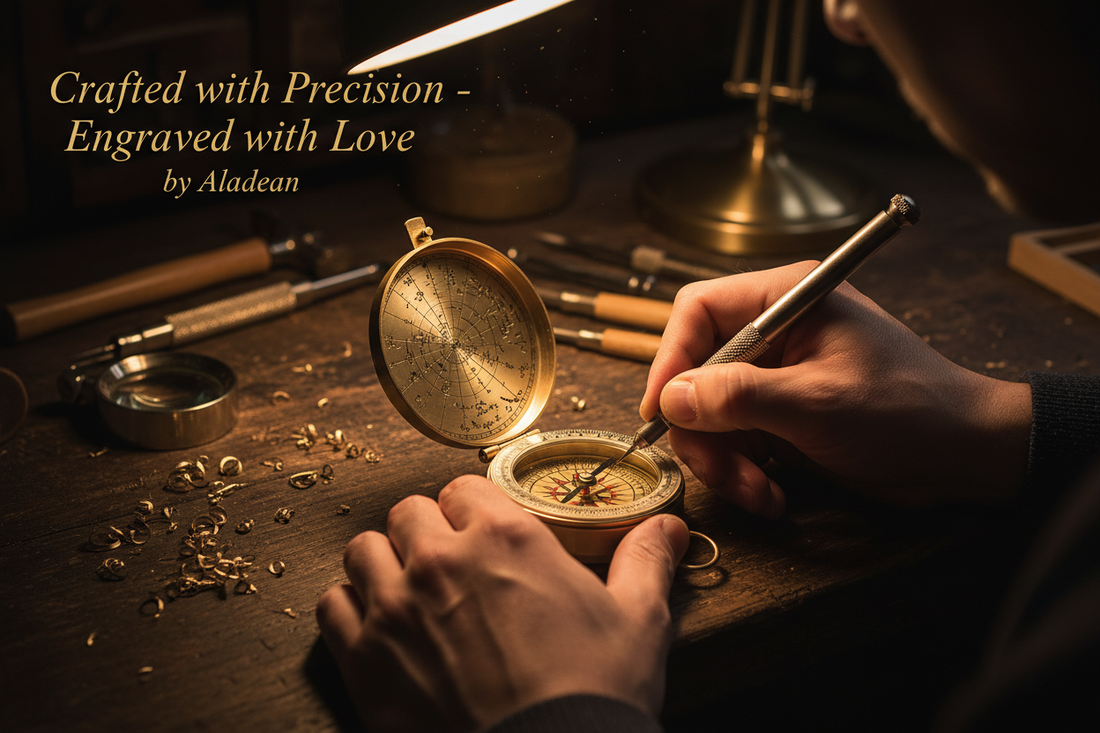 Custom Engraved Brass Compasses are Top Selling? Know Why